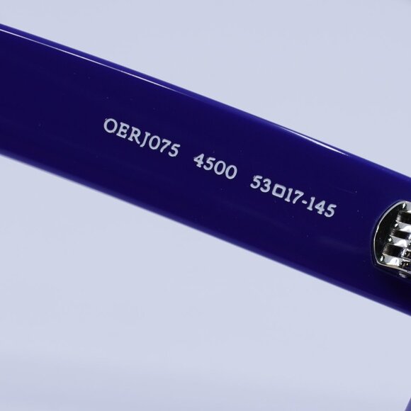 🕶️ New Off-White OERJ075 STYLE 75 4500 Eyeglasses - Blue Frame 53mm
